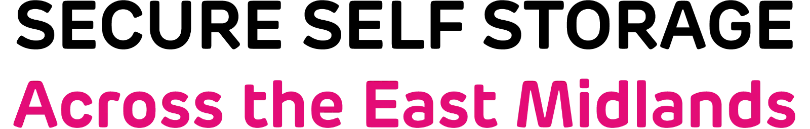 Secure Self Storage Across the East Midlands