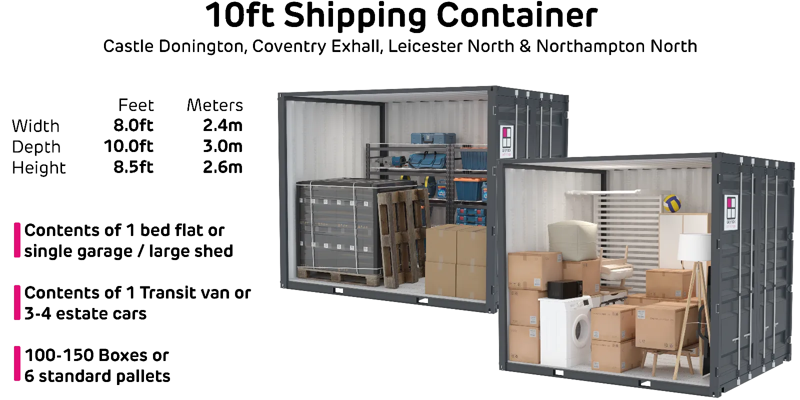 Shipping container 10ft