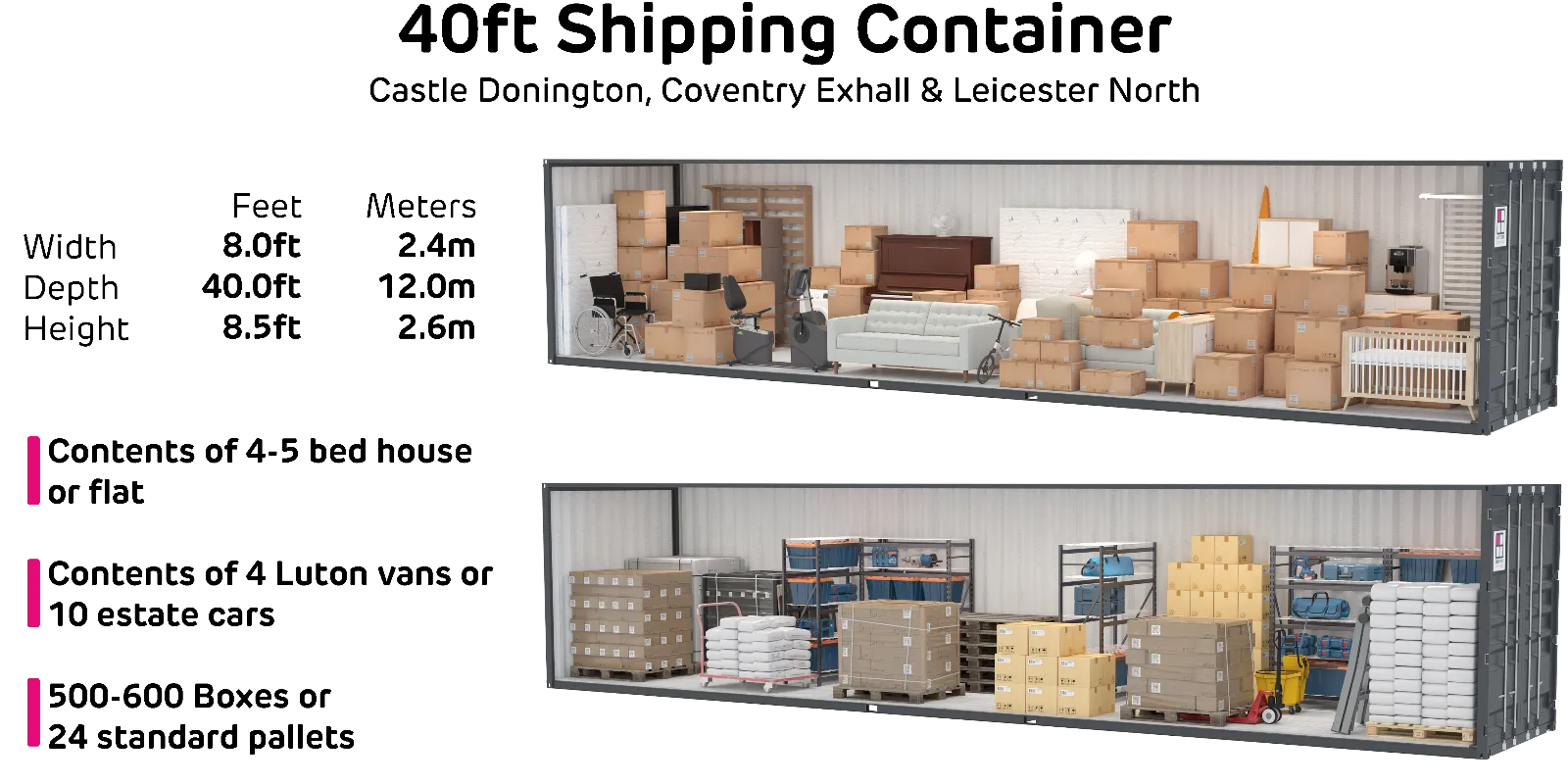 Shipping container 40ft